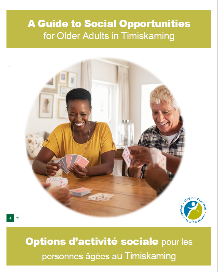 Options d’activité sociale pour les personnes âgées au Timiskaming